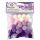Pompony pluszowe Astra 2cm Lawendowe Pole, 36szt